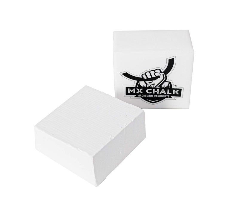 Mx Chalk طباشير إم إكس، كتلة وزن 2 أونصة من الطباشير، طباشير رياضي، كربونات المغنيسيوم، جمباز، رفع الأثقال، تسلق الصخور، كروس فيت - Image 4